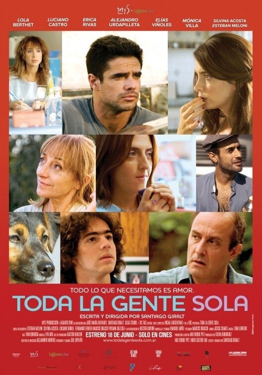 Poster de Toda la gente sola