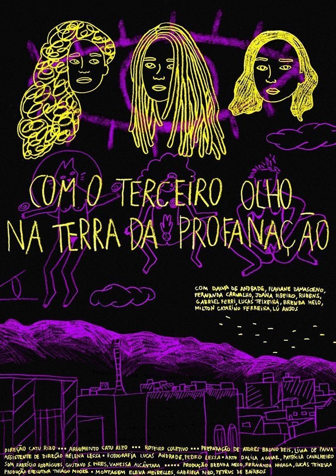 Poster de Com o Terceiro Olho na Terra da Profanação