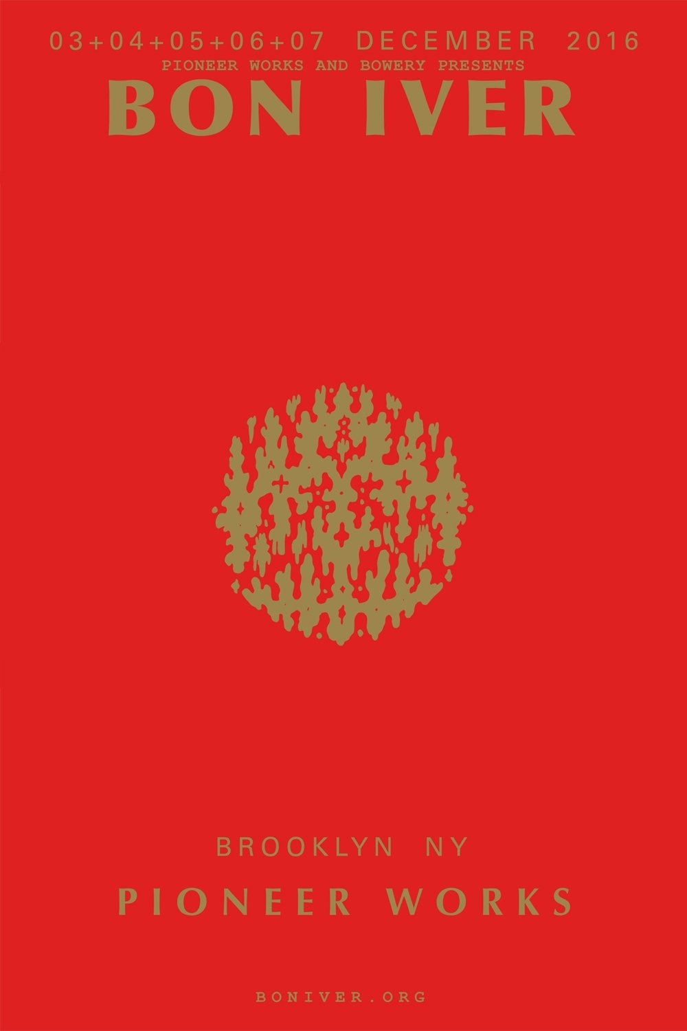Poster de Bon Iver : Live at the Pioneer Works Warehouse in Brooklyn NPR