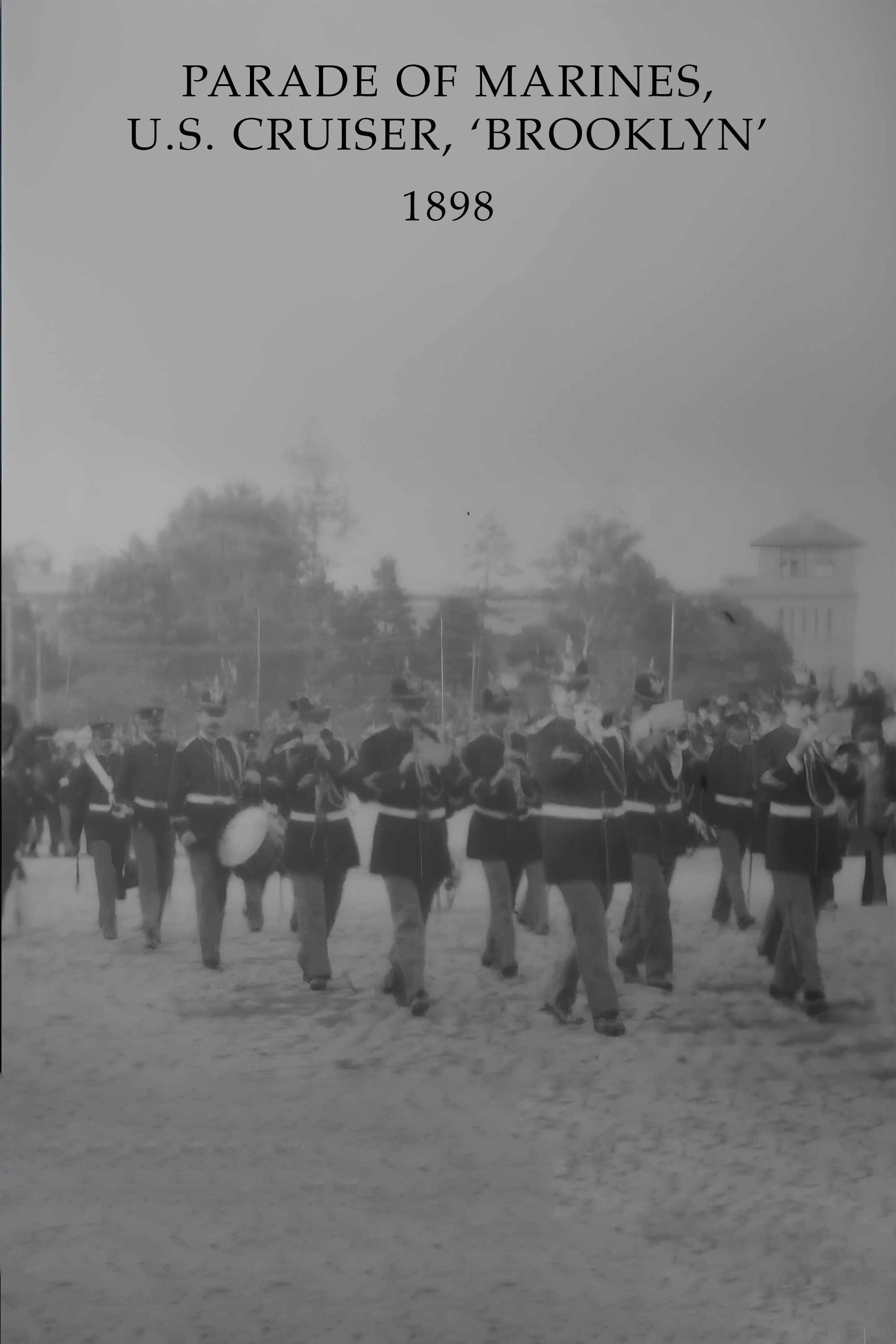 Poster de Parade of Marines, U.S. Cruiser, 'Brooklyn'