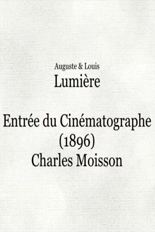 Poster de Londres, entrée du cinématographe