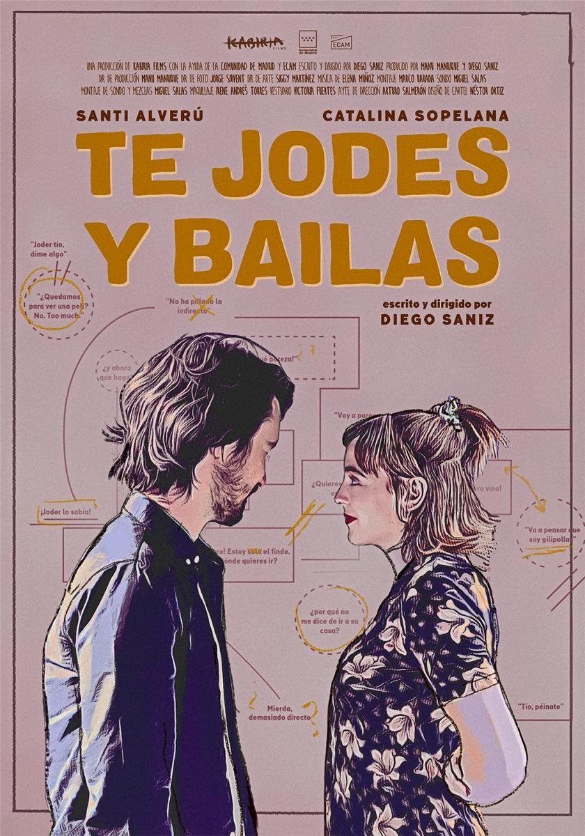 Poster de Te jodes y bailas