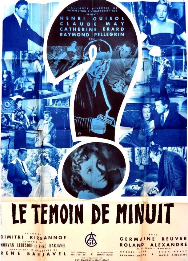 Affiche du film Le témoin de minuit
