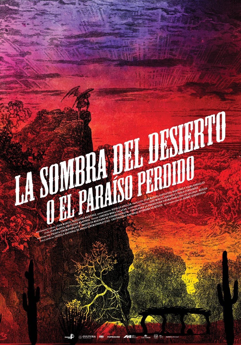 Poster de La sombra del desierto (o El paraíso recobrado)