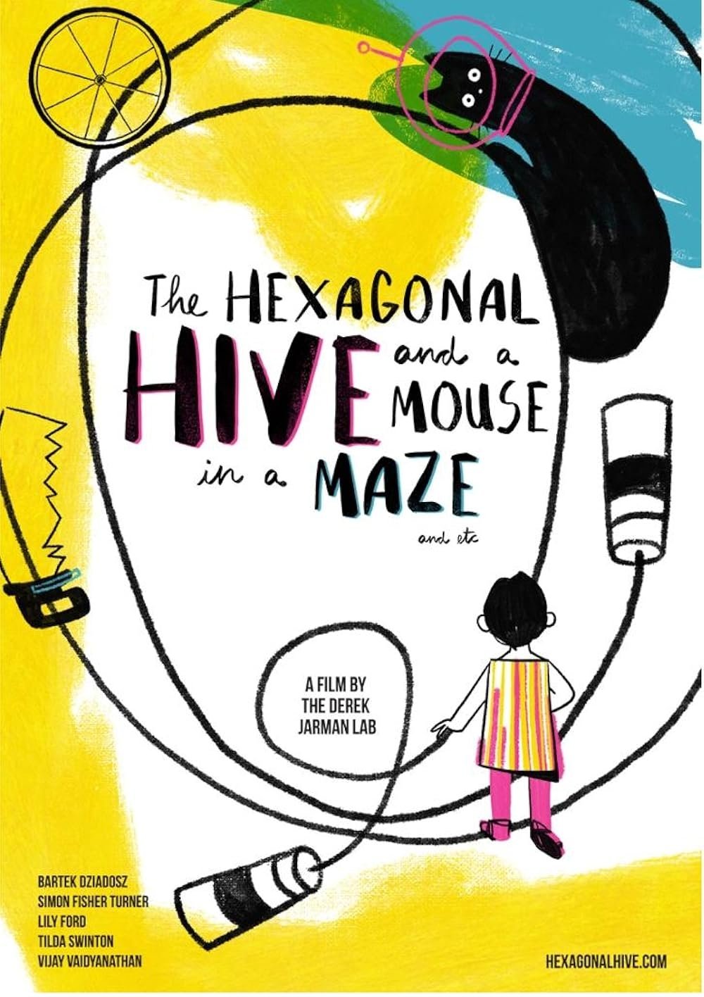 Poster de The Hexagonal Hive and a Mouse in a Maze
