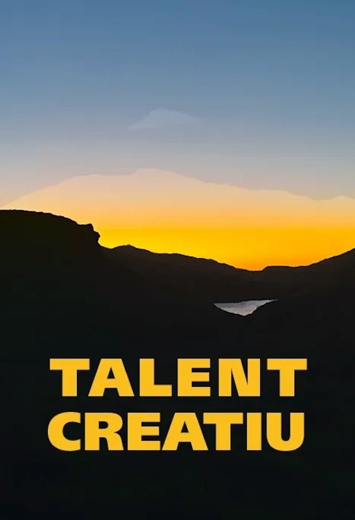 Poster de Talent creatiu