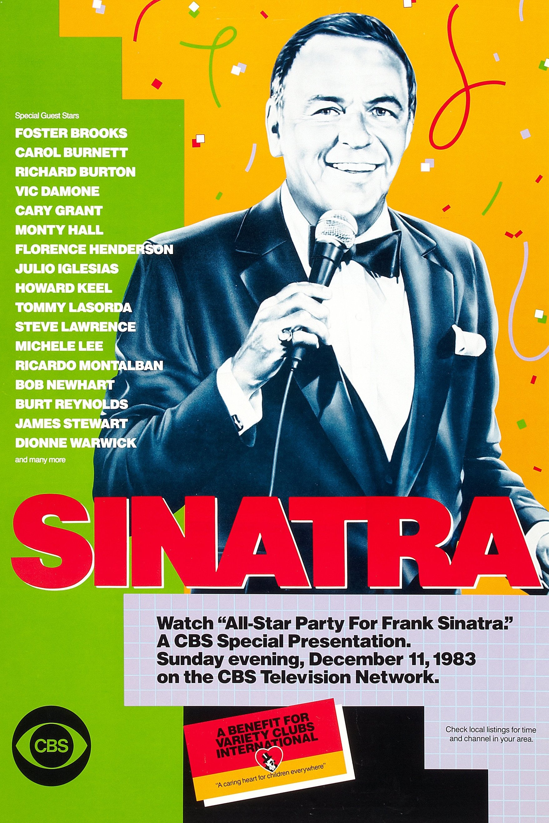 Affiche du film All-Star Party for Frank Sinatra