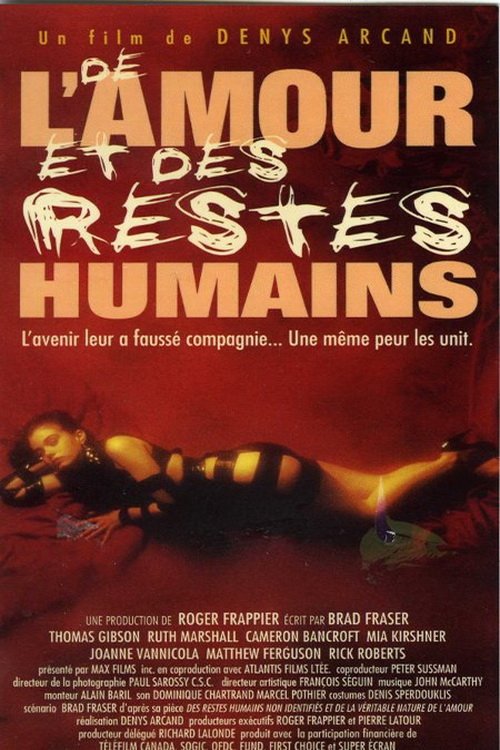 Affiche du film De l'amour et des restes humains
