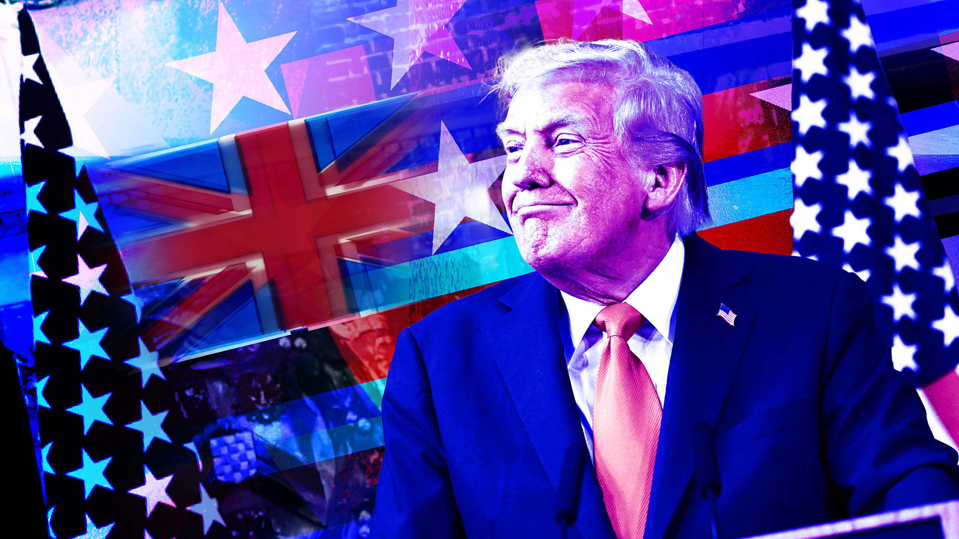 Trump Visit Turns Political