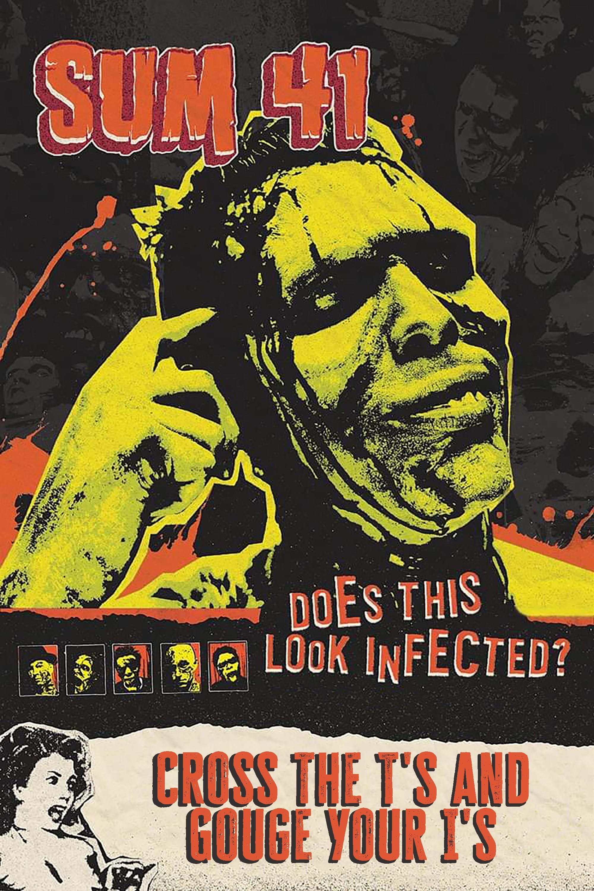 Poster de Sum 41 - Cross the T's and Gouge Your I's