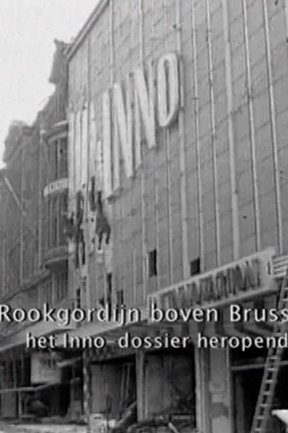 Poster de Rookgordijn boven Brussel