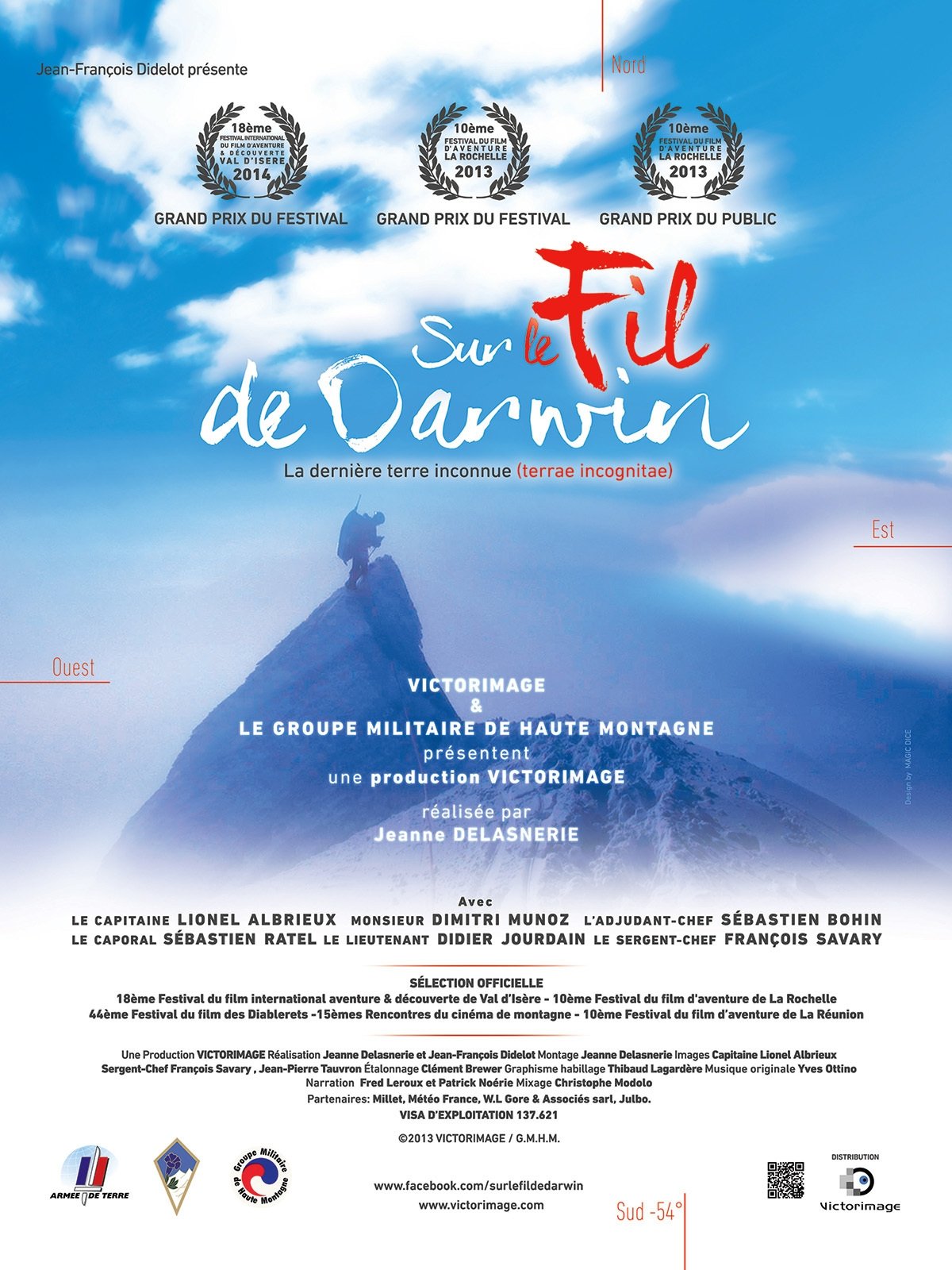 Poster de Sur le fil de Darwin - la dernière Terre inconnue