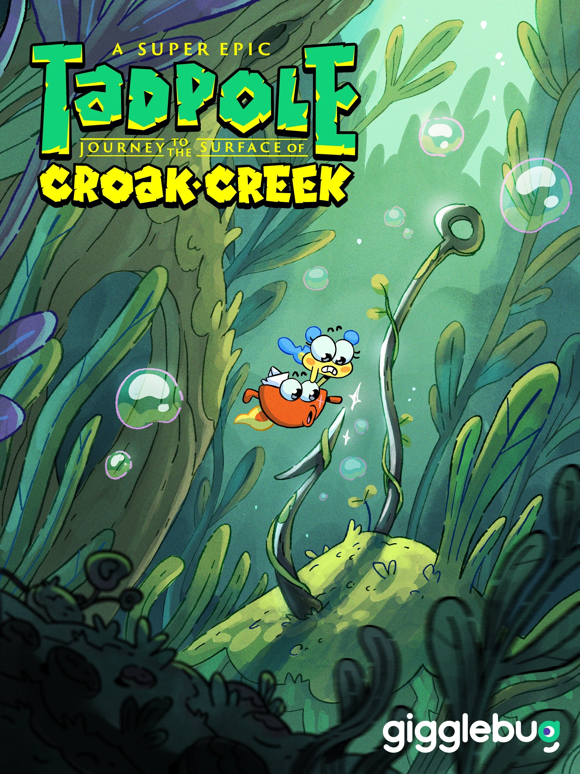 Poster de A Super Epic Tad­pole Jour­ney to the Sur­face of Croak Creek