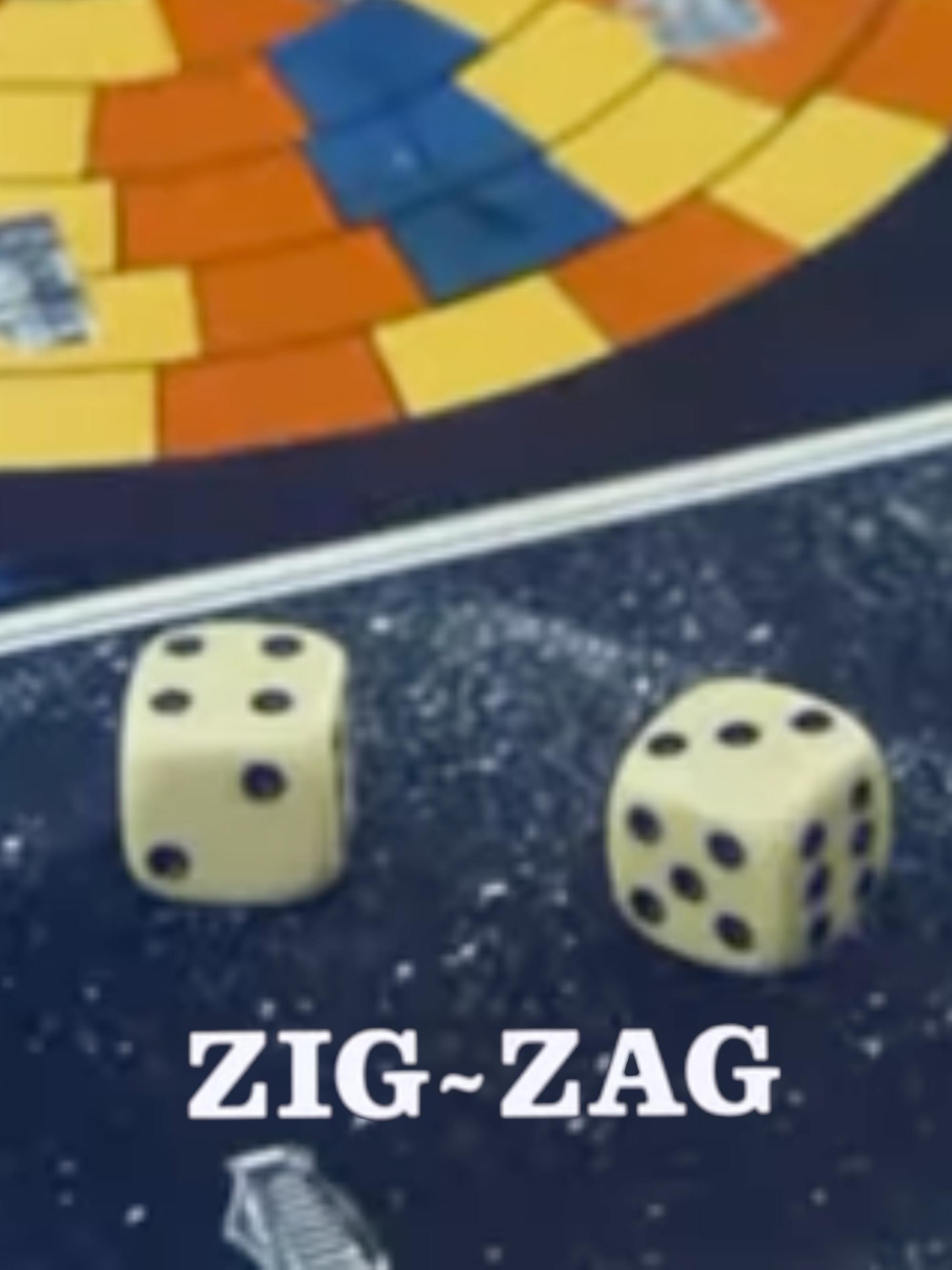 Poster de Zig~Zag - le jeu de l'oie (Une fiction didactique à propos de la cartographie)