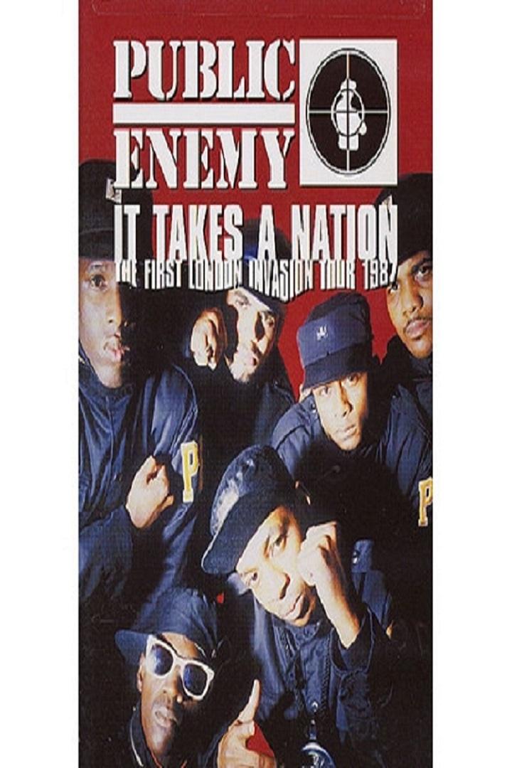 Poster de Public Enemy: It Takes a Nation - The First London Invasion Tour 1987