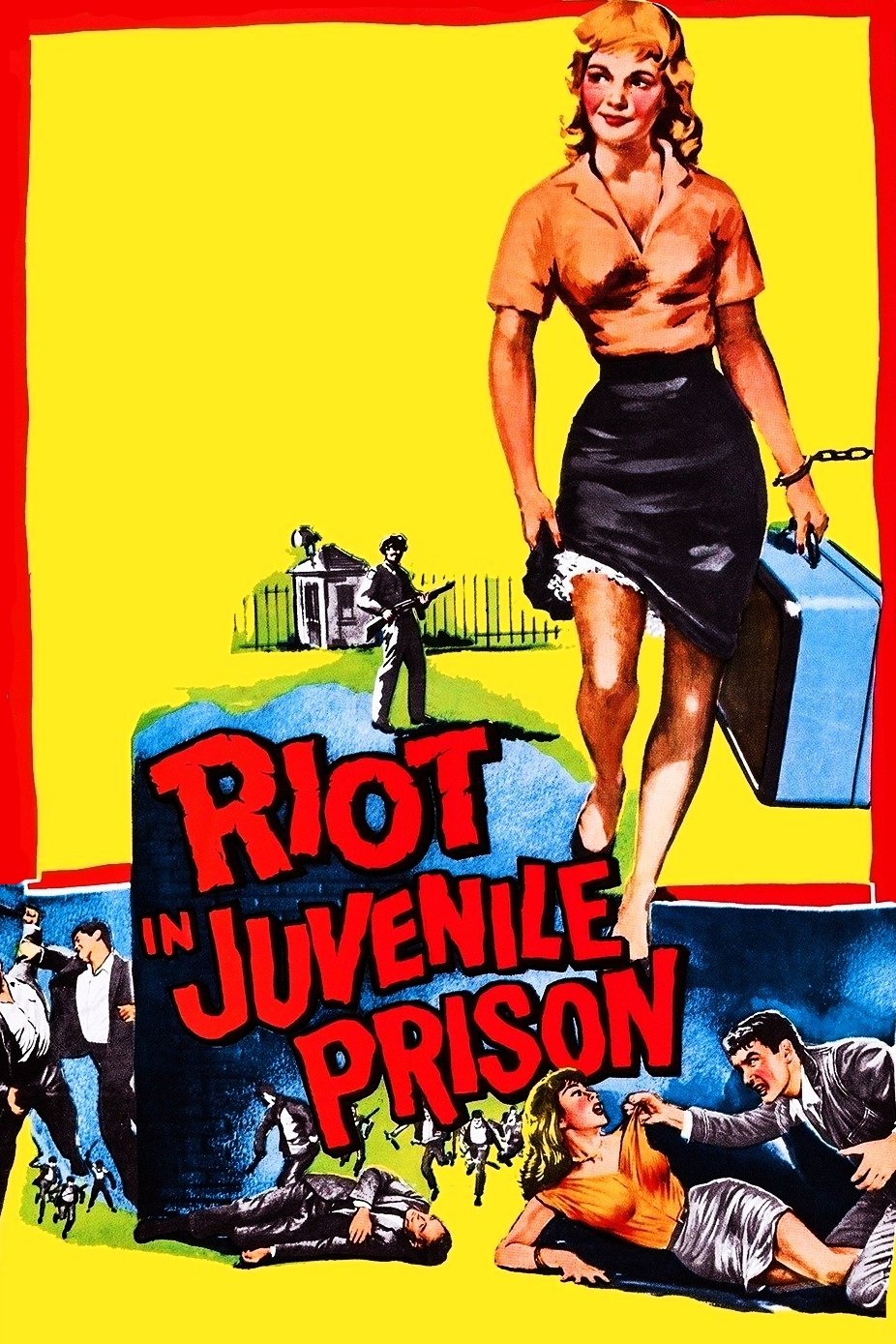 Poster de Riot in Juvenile Prison