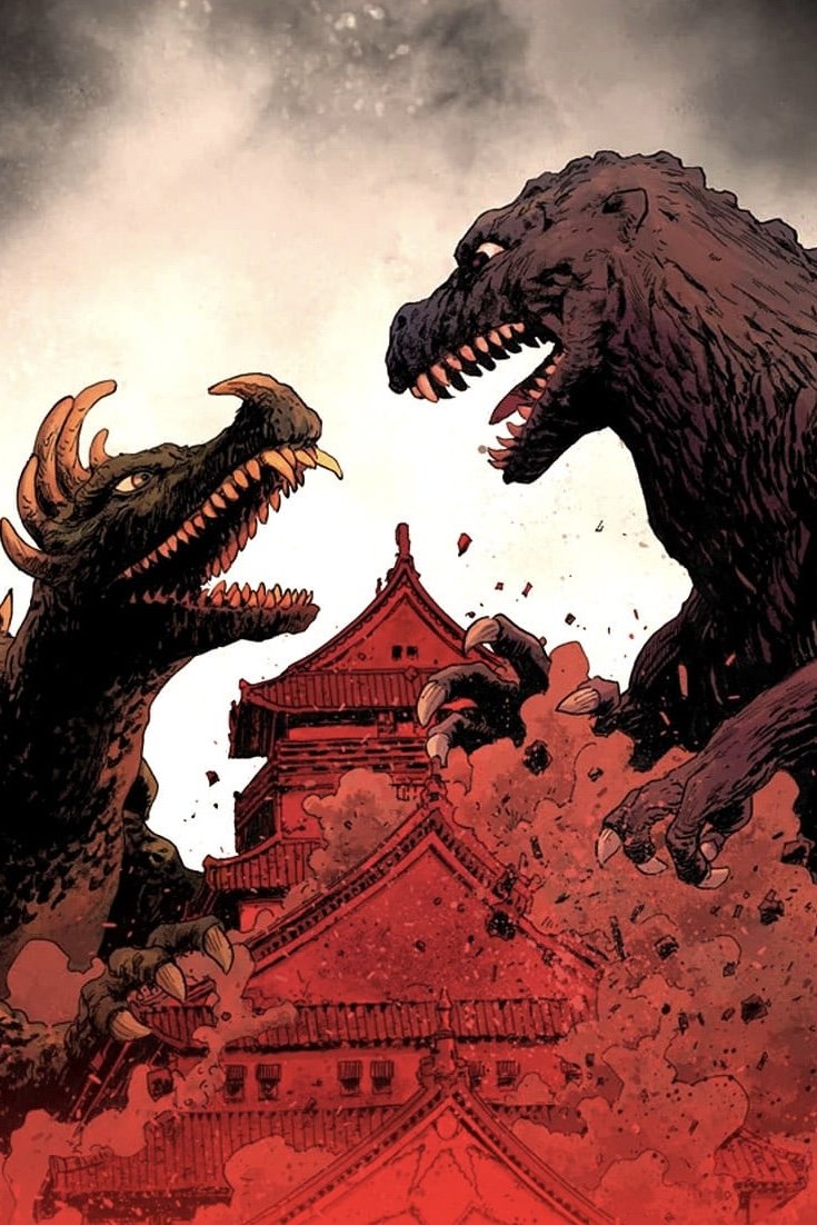 Poster de Godzilla vs Angurius / Kaiju Claymation Fight
