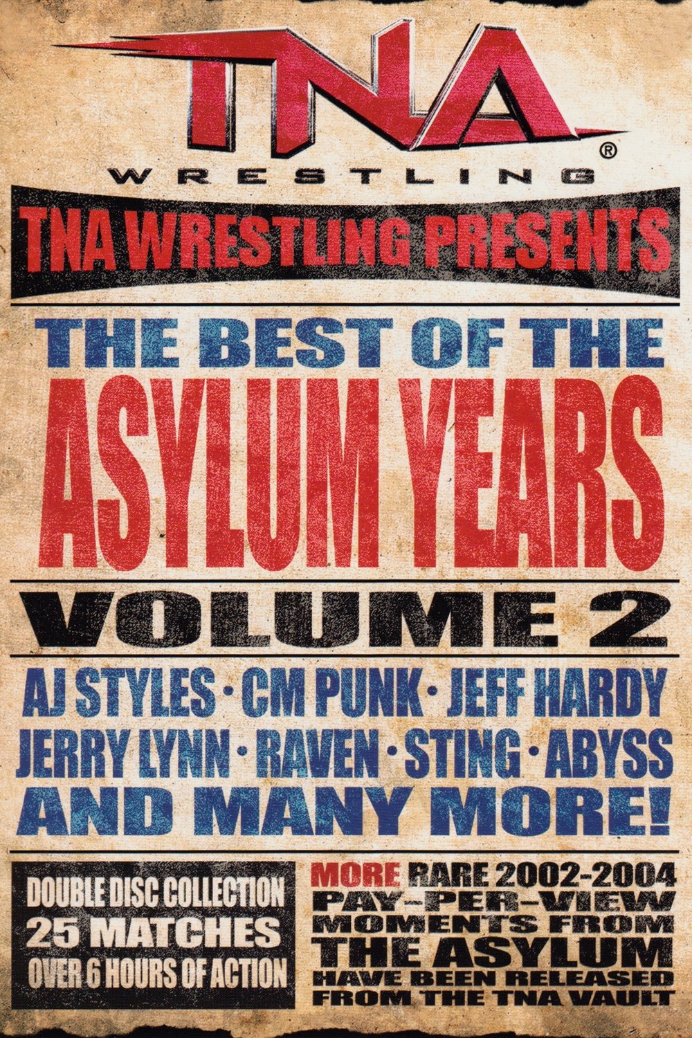 Affiche du film TNA: Best of the Asylum Years, Vol 2
