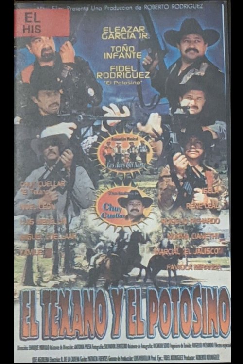 Poster de El texano y el potosino