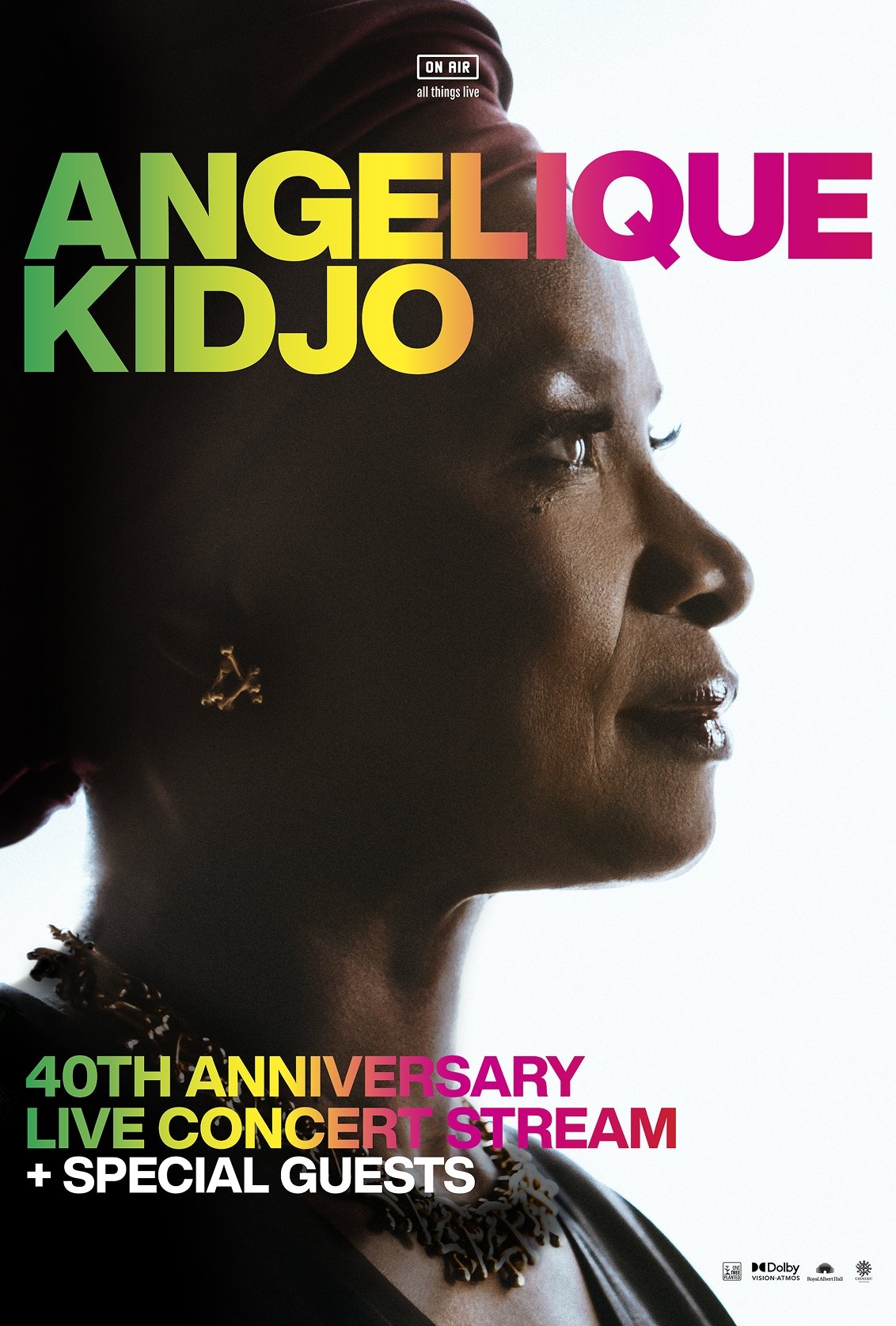 Poster de Angélique Kidjo '40th Anniversary'