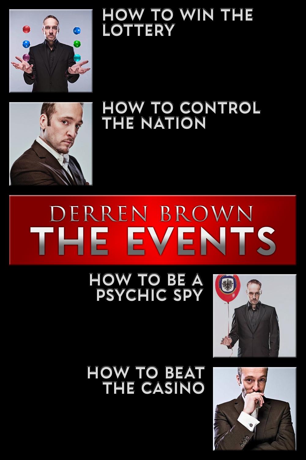 Poster de Derren Brown: The Events