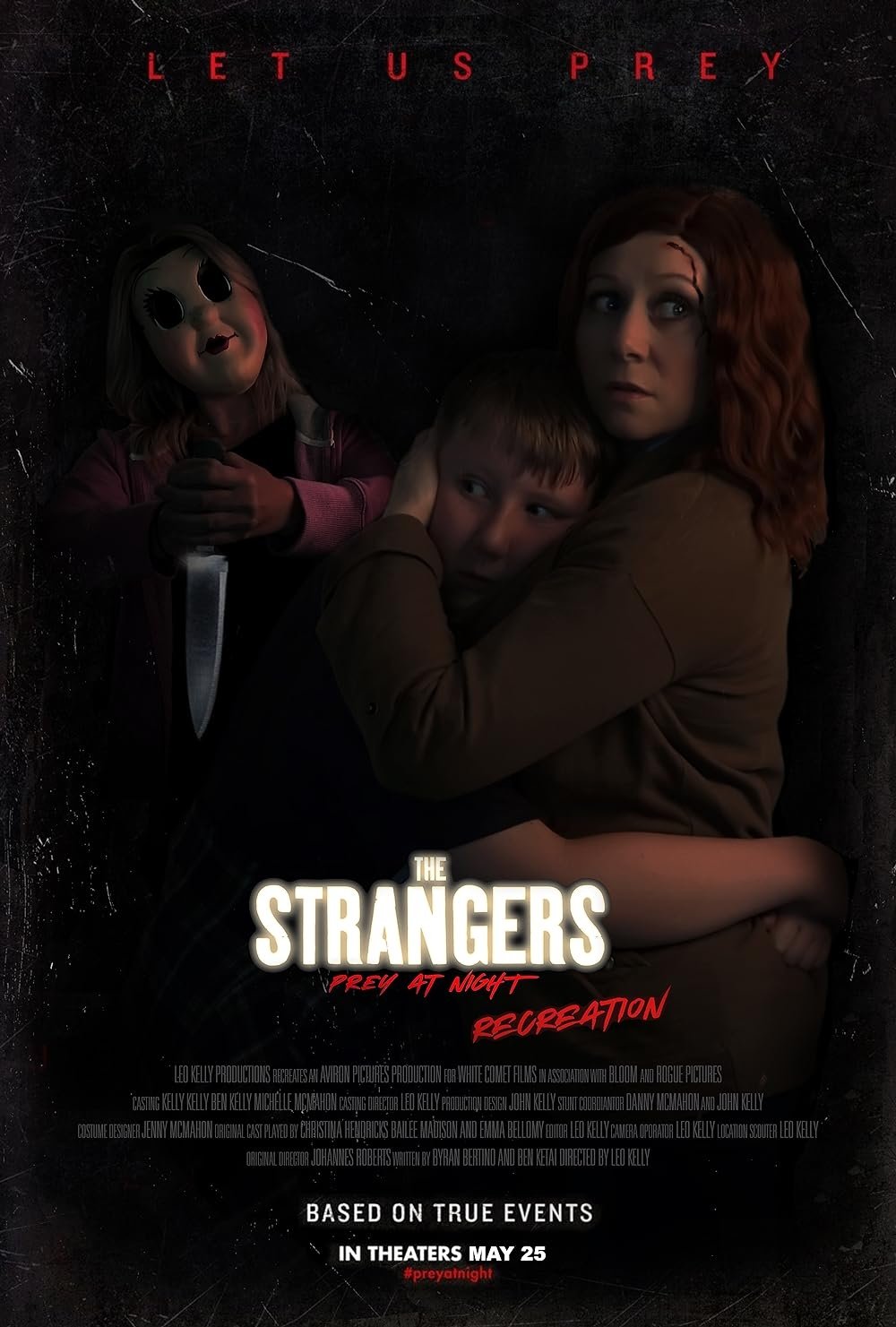 Poster de The Strangers Prey at Night: Recreation