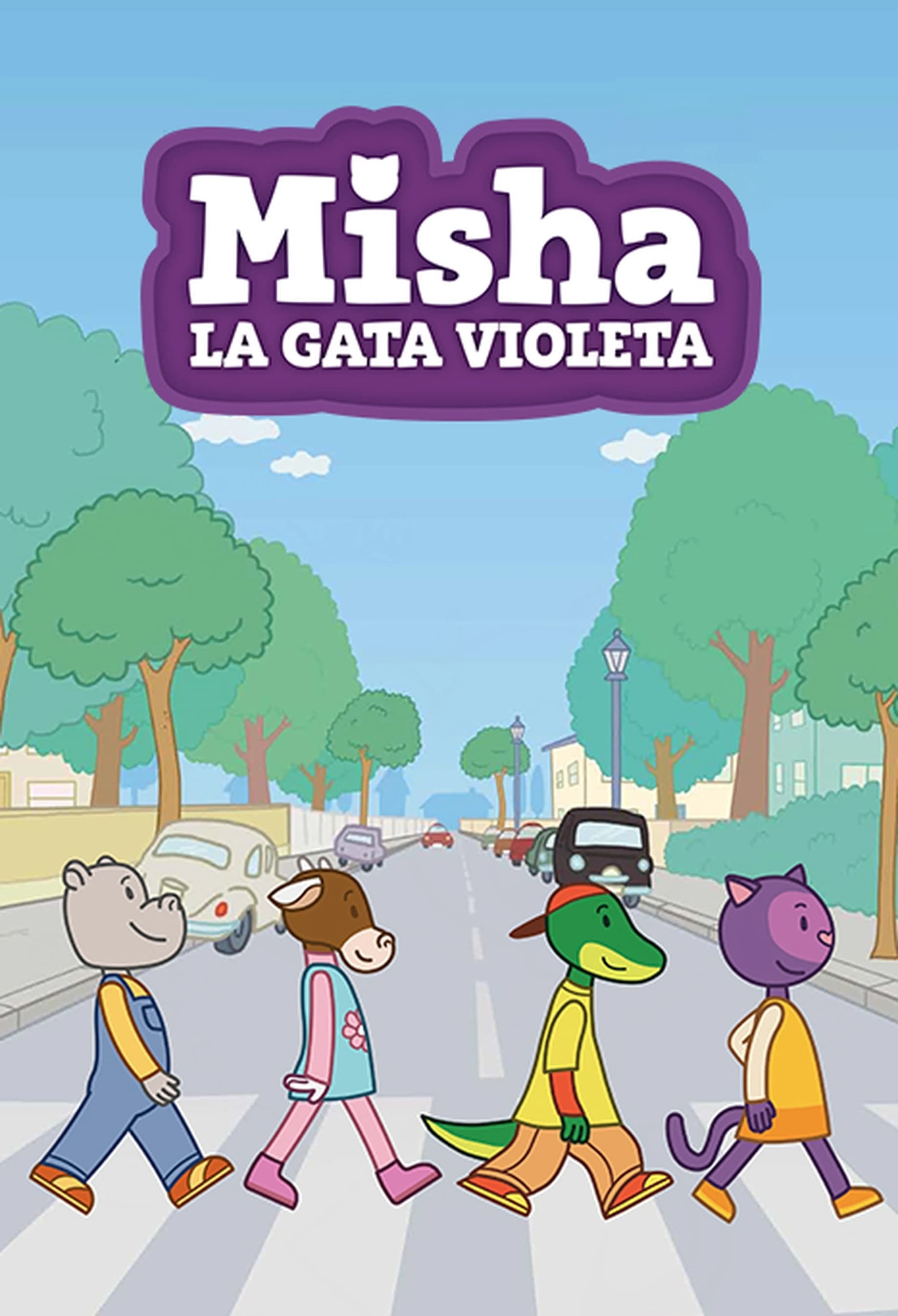 Poster de Misha, la gata violeta