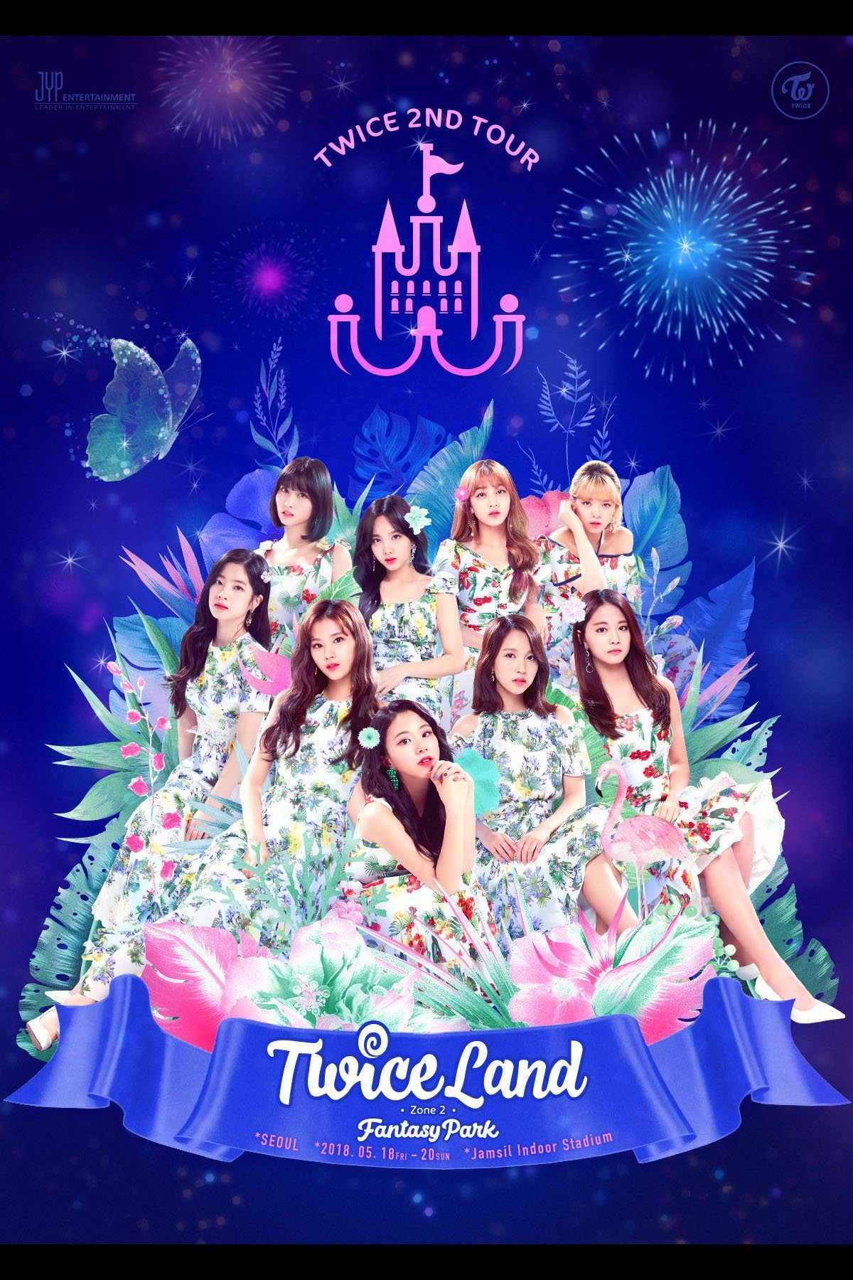 Poster de TWICE 2ND TOUR -TWICELAND ZONE 2: Fantasy Park