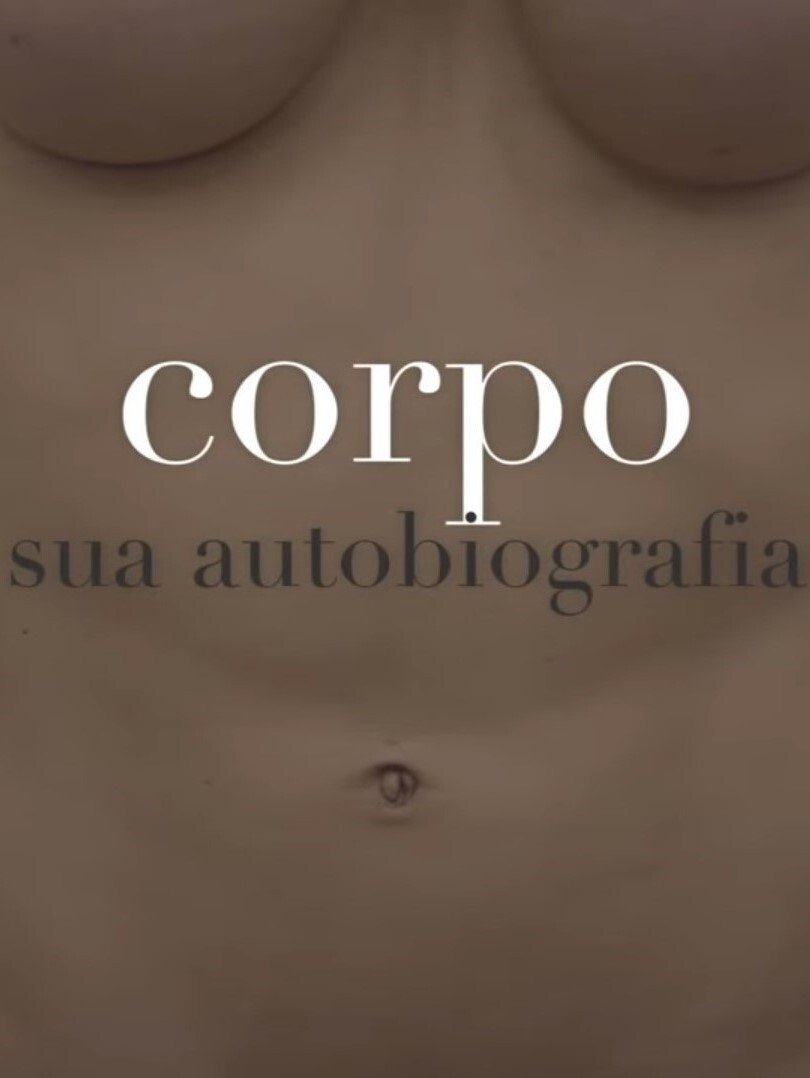 Poster de Corpo: sua autobiografia
