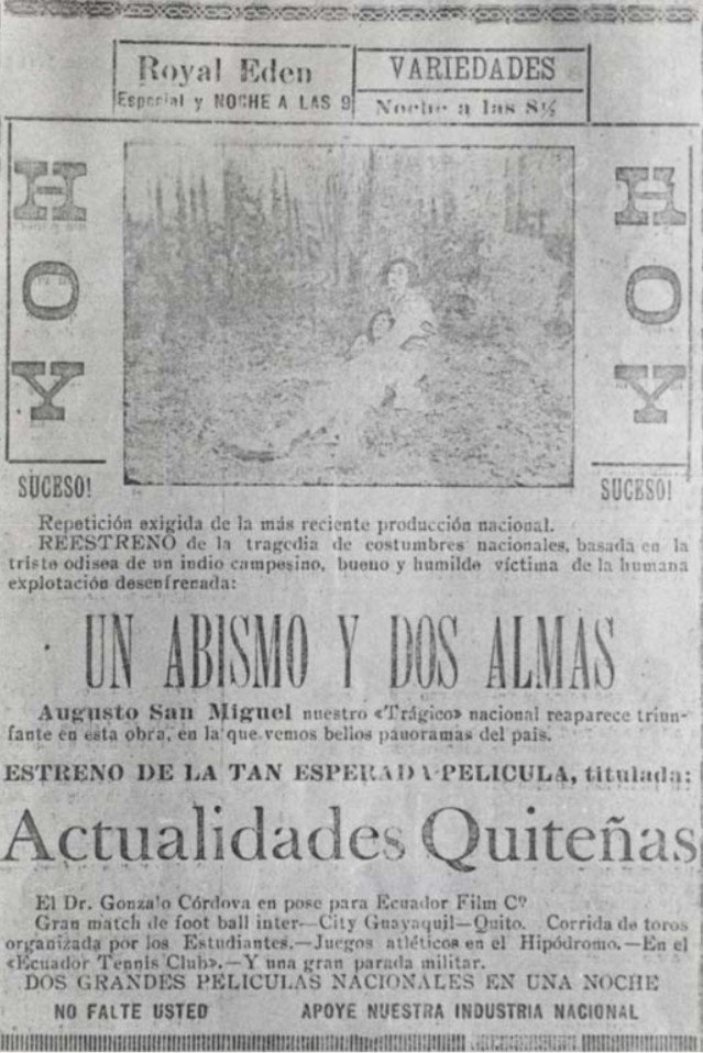 Poster de Un Abismo y Dos Almas