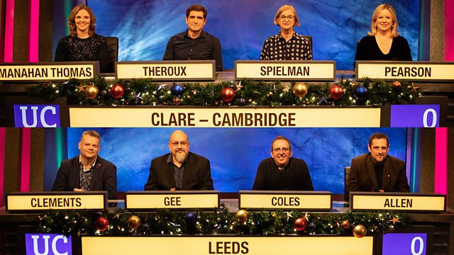 Christmas 2019 - Leeds University v Clare College, Cambridge