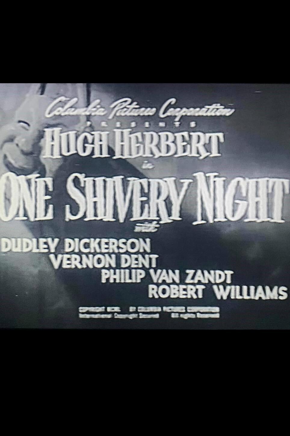 Poster de One Shivery Night