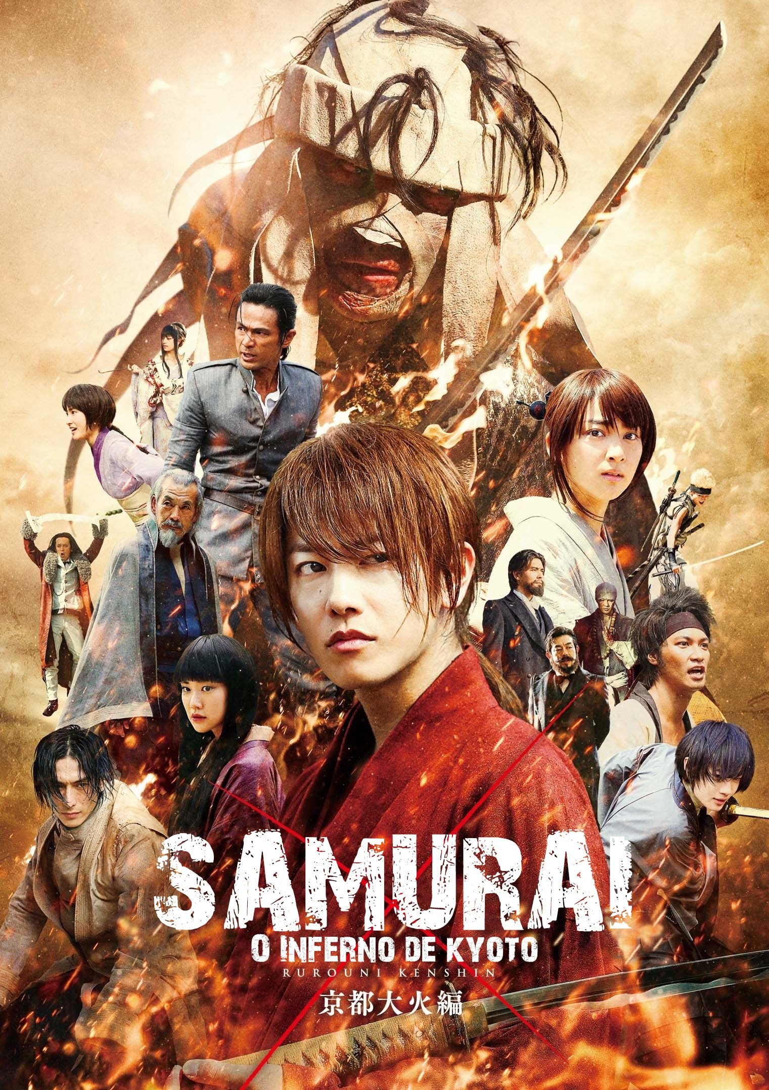 Poster de Samurai X 2: O Inferno de Kyoto