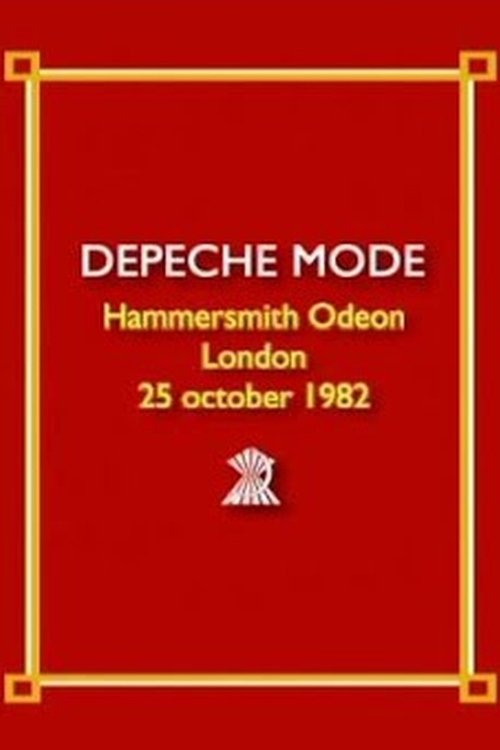 Poster de Depeche Mode - Live at Hammersmith Odeon 1982