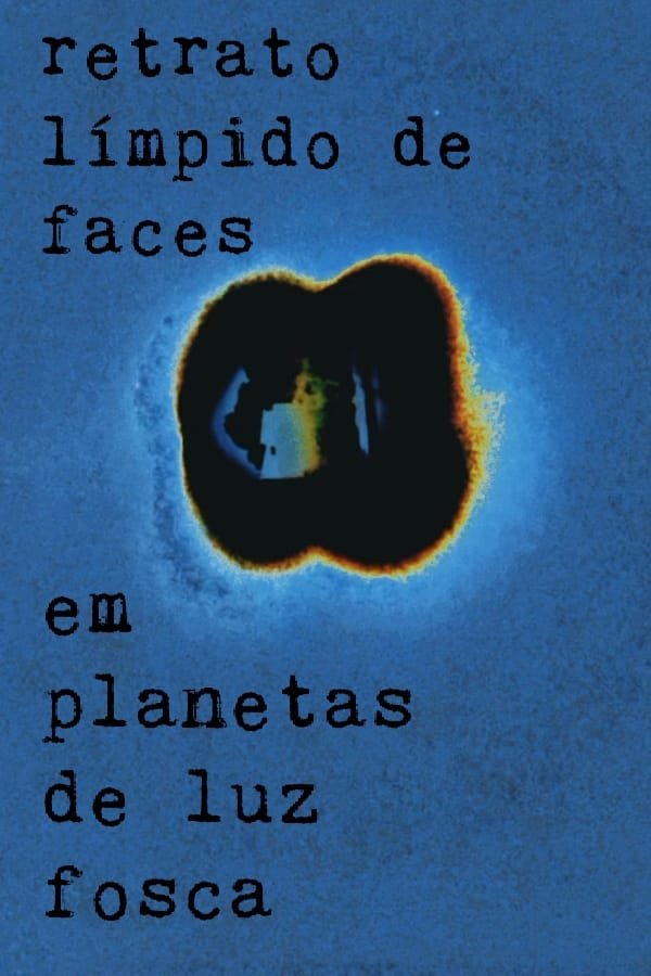 Poster de Retrato límpido de faces em planetas de luz fosca
