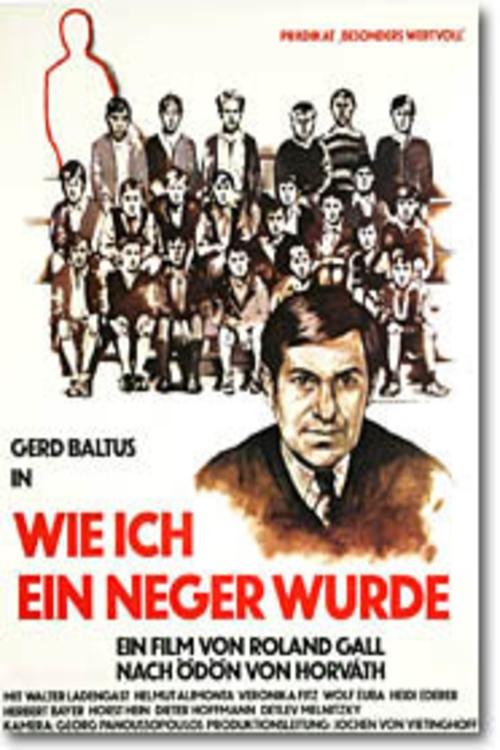 Affiche du film Wie ich ein Neger wurde