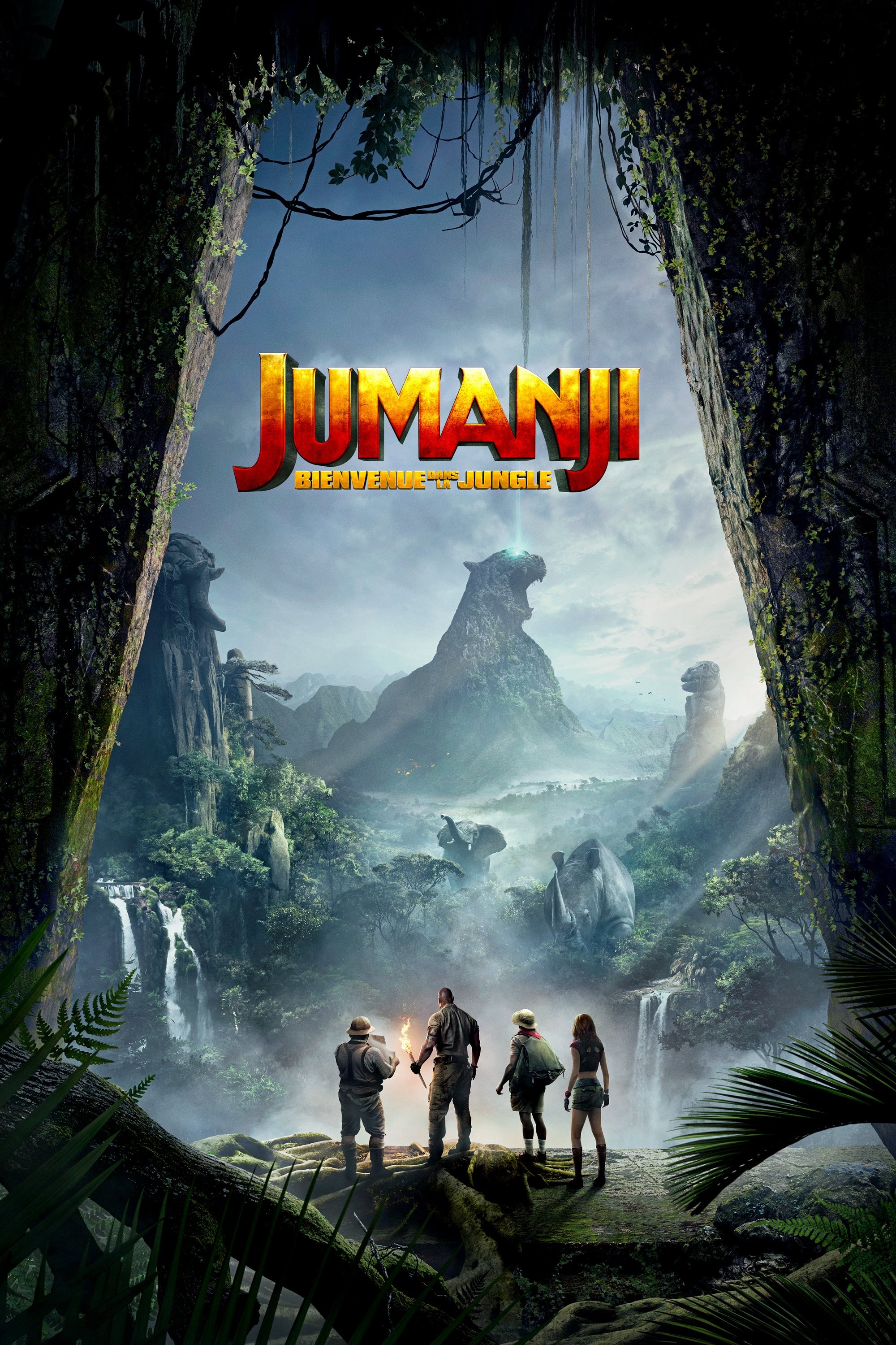 Affiche du film Jumanji : Bienvenue dans la jungle