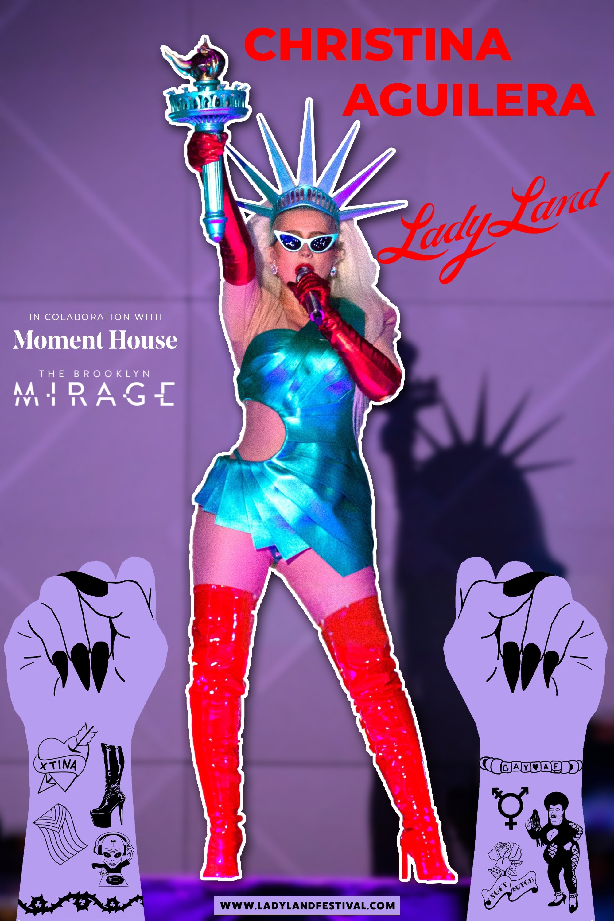 Poster de Christina Aguilera: Live At LadyLand Festival