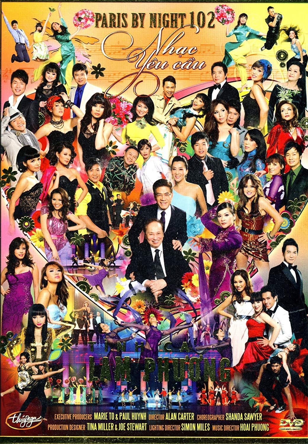 Poster de Paris By Night 102: Nhạc Yêu Cầu: Tình Ca Lam Phương