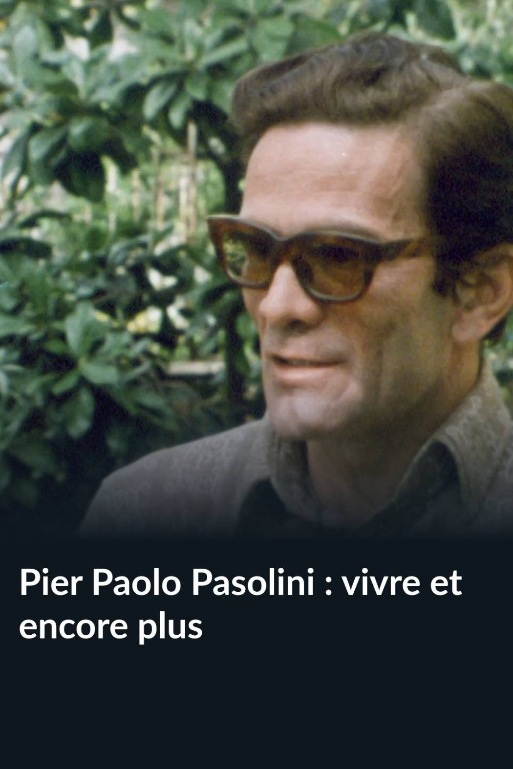 Poster de Pier Paolo Pasolini : vivre et encore plus