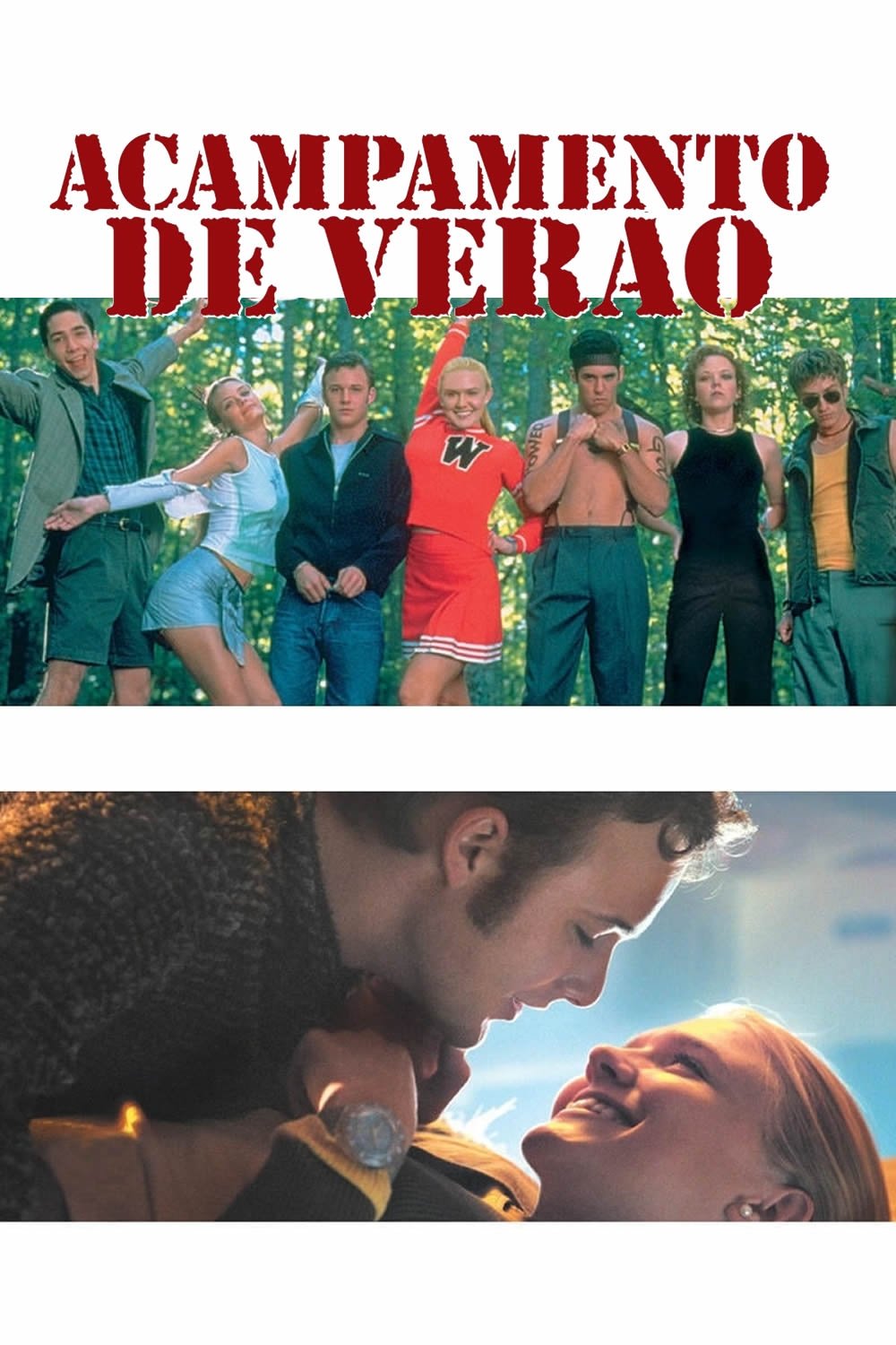 Poster de Um Acampamento Muito Louco