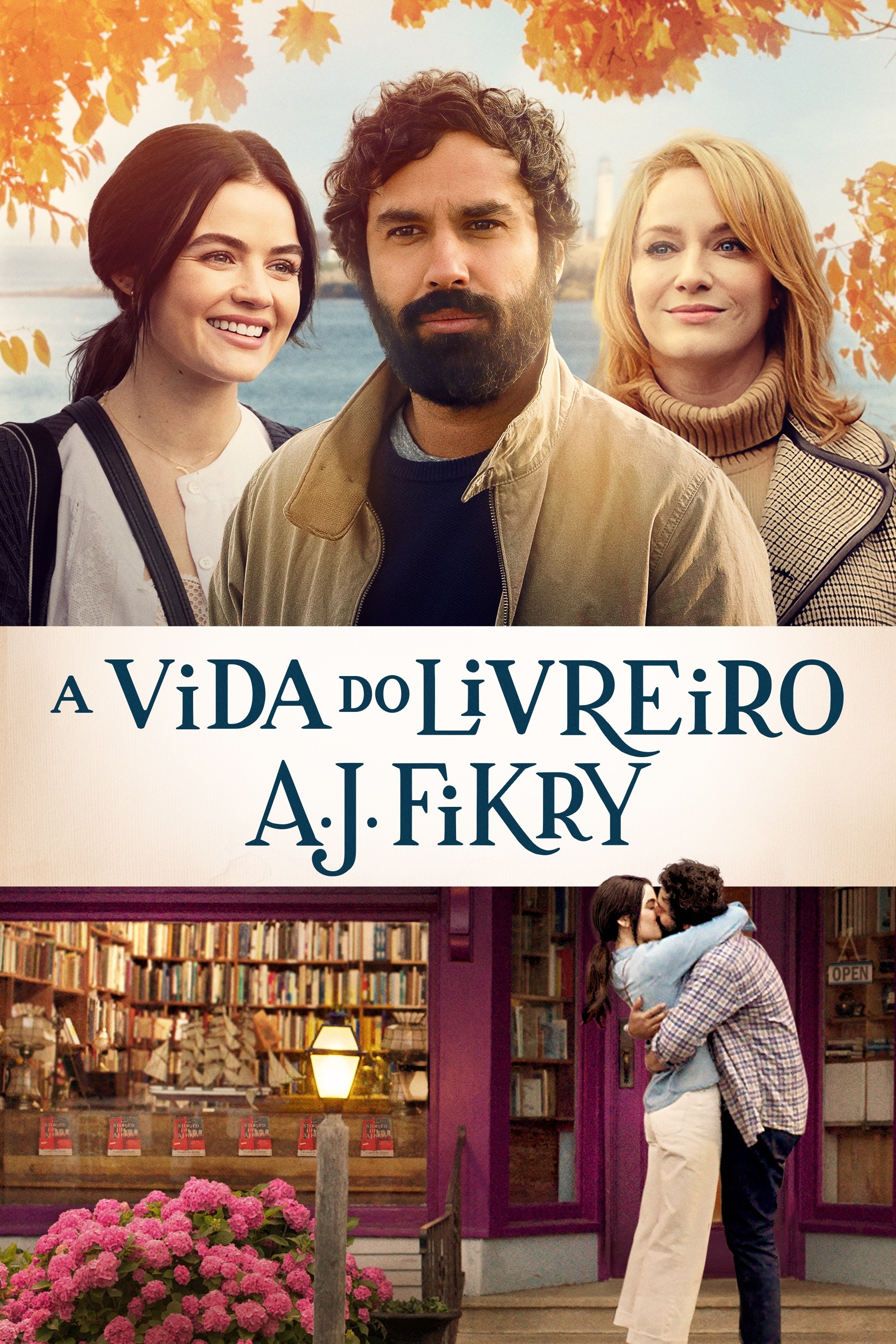 Poster de A Vida do Livreiro A.J. Fikry
