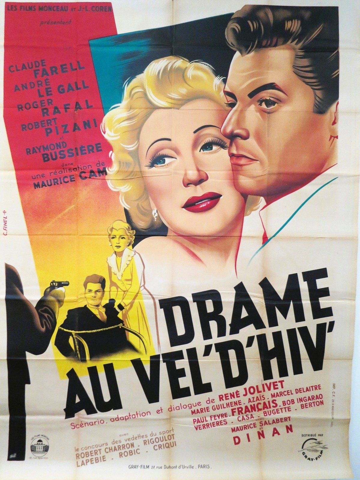 Affiche du film Drame au Vel'd'Hiv'