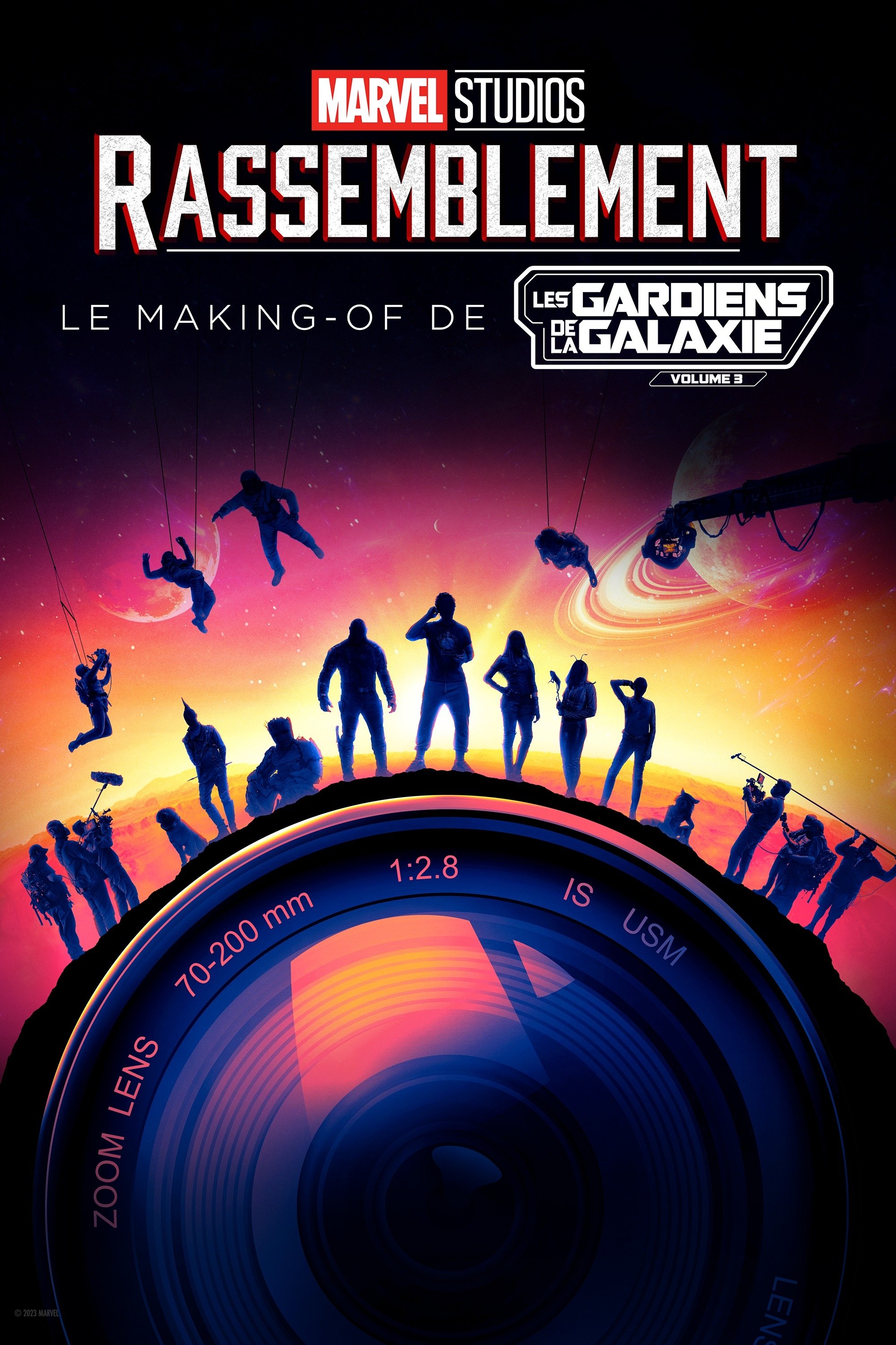 Affiche du film Rassemblement : Le making-of de Les Gardiens de la Galaxie Vol. 3