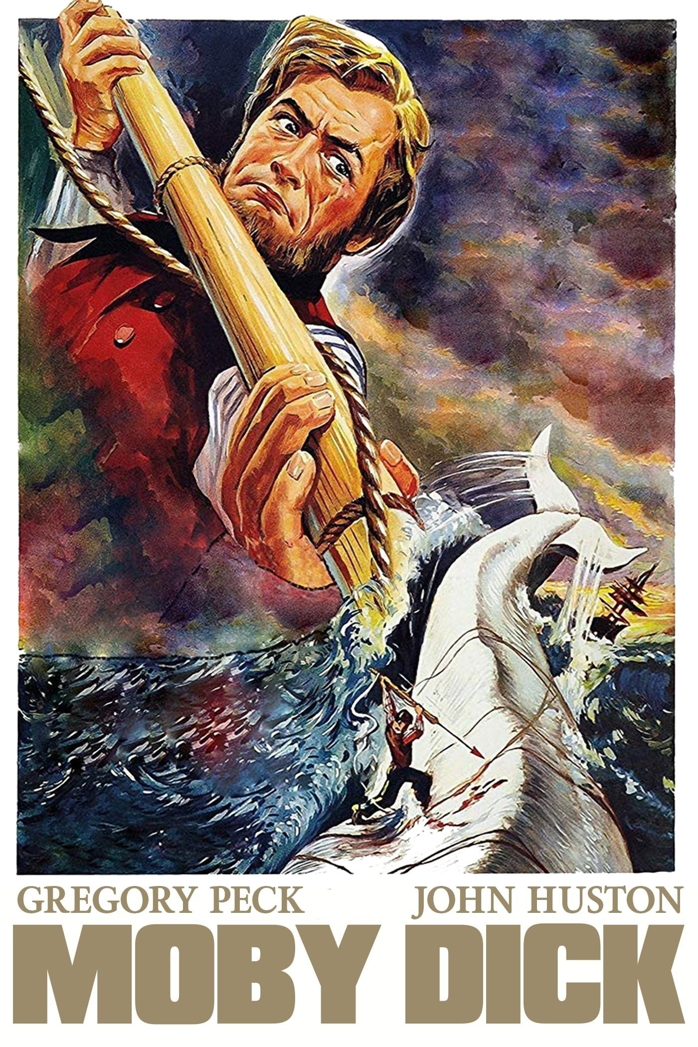Affiche du film Moby Dick