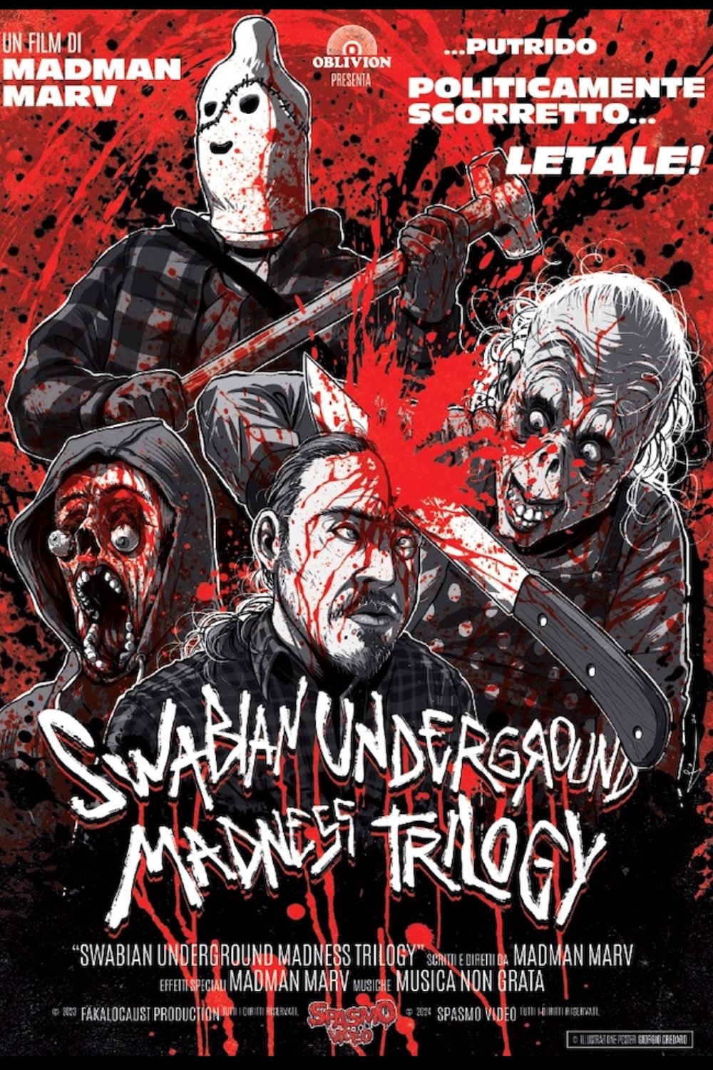 Poster de SWABIAN UNDERGROUND MADNESS TRILOGY