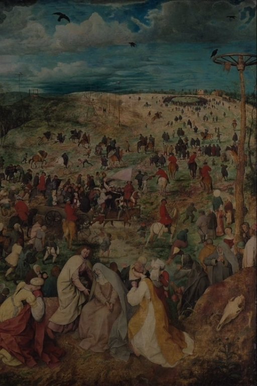 Poster de « Le Portement de croix » de Pieter Bruegel