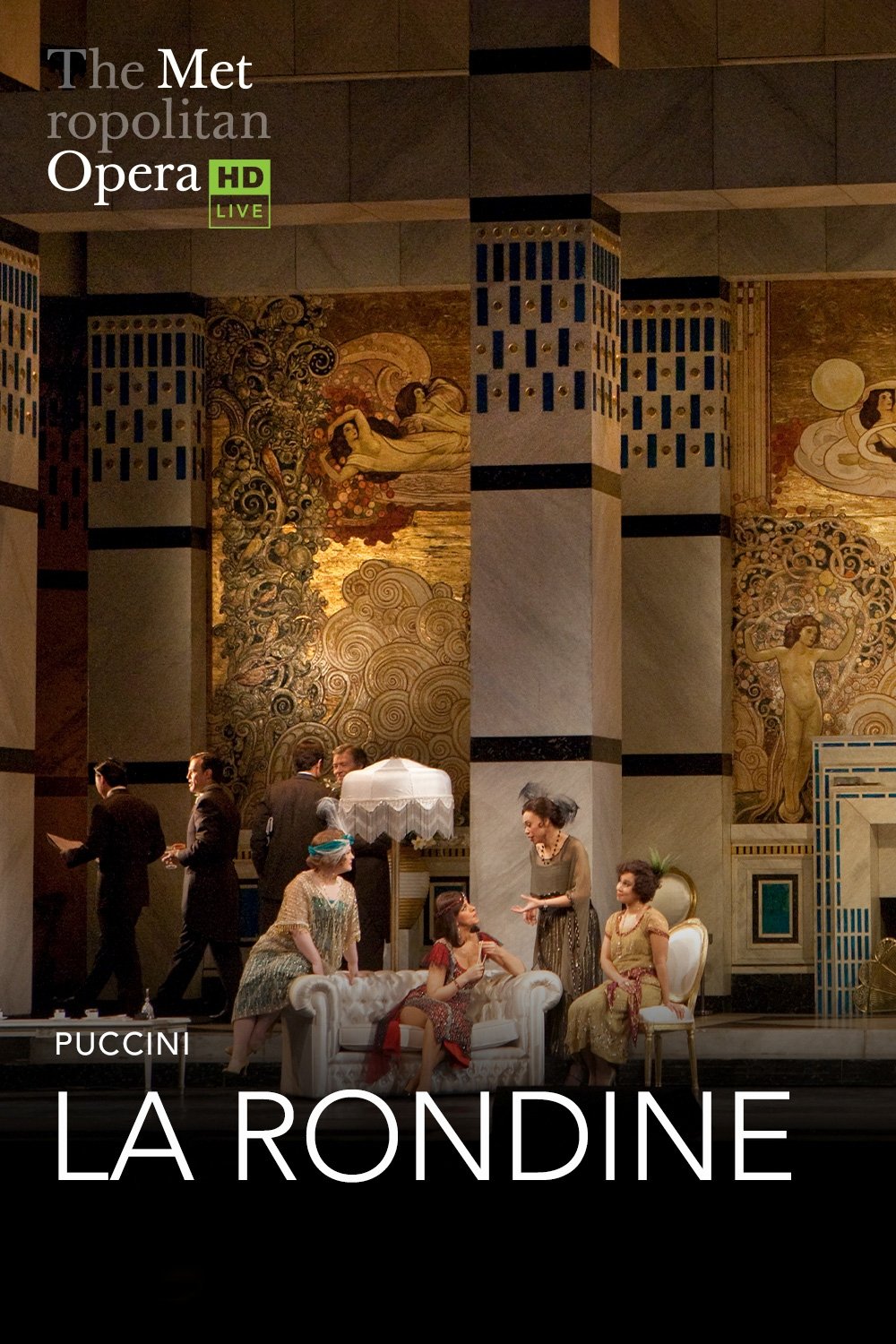 Poster de The Metropolitan Opera: La Rondine