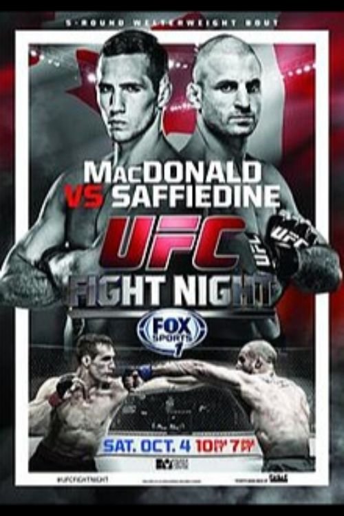 Poster de UFC Fight Night 54: MacDonald vs. Saffiedine