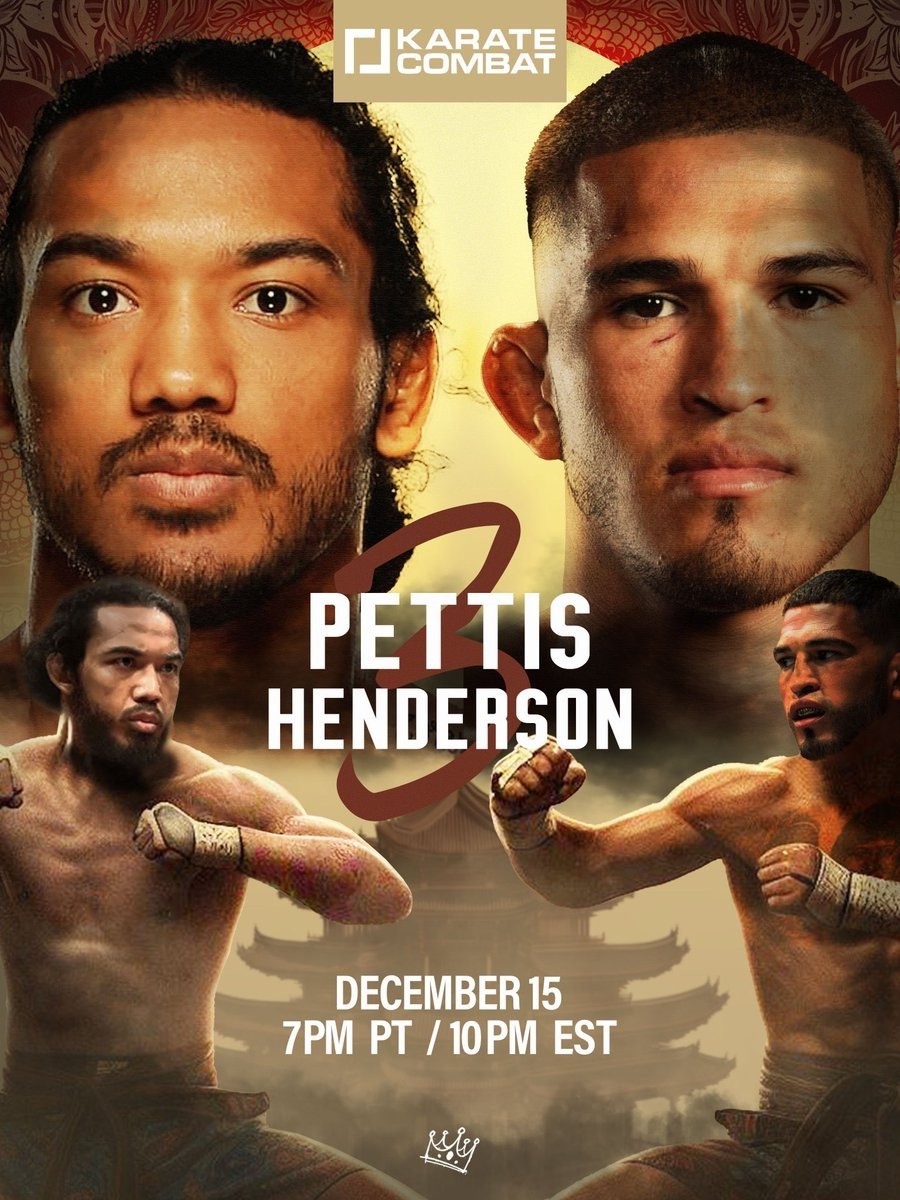 Affiche du film Karate Combat 43: Pettis vs. Henderson